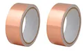 Produktbild: 2 x 4m Kupferband 2,4cm selbstklebend Schneckenband Kupferfolie