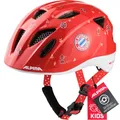 Produktbild: Alpina Kinder Leichter, Sicherer & Bruchfester FC Bayern Fahrradhelm mit Optionalen LED-Licht Für Kinder, FCB Gloss 45-49 cm