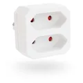 Produktbild: greate Doppelstecker für Steckdose 2fach - Steckdosenadapter, Doppelsteckdose
