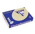 Produktbild: Clairefontaine 1203C - Ries mit 250 Blatt Druckerpapier / Kopierpapier Trophée, DIN A4 (21x29,7 cm), 120g, Gämse Pastellfarbe, 1 Ries