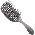 Produktbild: Haar-Bürste Olivia Garden iDetangle für normales Haar in Paddle-Form, zum täglichen Entwirren und Pflegen von normalen Haaren, flexibler Bürstenkörper mit Memory Flex Borsten gegen Ziepen