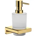 Produktbild: hansgrohe AddStoris Seifenspender 41745990 Wandmontage, Glaseinsatz, Metall, polished gold optic