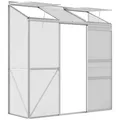 Produktbild: Outsunny Folien-Gewächshaus, LxBxH: 192 x 68 x 196 cm - grau