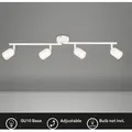 Produktbild: BRILONER Deckenleuchte, Schwenkbar, GU10 Fassung, weiß, 70,5 x 8 x 11 cm - Weiß