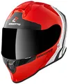 Produktbild: Bogotto V151 Wild-Ride Helm, rot/schwarz/weiß, XL