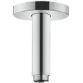 Produktbild: hansgrohe Deckenanschluss S 100mm 27393000 chrom, 100 mm, Rosette rund, DN 15, G 1/2