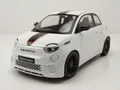 Produktbild: Fiat 500e Abarth 2024 weiß Modellauto 1:18 MCG