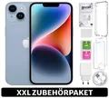 Produktbild: Apple iPhone 14 - 128GB - Blau Blue - XXL Starterset - Zustand: GUT