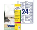 Produktbild: Avery Zweckform Etiketten Etiketten zur Kabelbeschriftung 60x40 mm 20 Blatt/480 Etiketten weiß