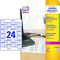 Produktbild: AVERY Zweckform Kabel-Etiketten, 60 x 40 mm, weiá, Laser