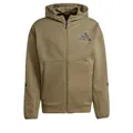 Produktbild: adidas Men's New Z.N.E. Zip-Hoodie Olive Strata S