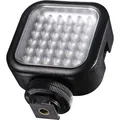 Produktbild: Walimex pro LED-Videoleuchte mit 36 LEDs, 3 W, Kamera Beleuchtung stufenlos dimmbar, erweiterbares Fotolicht mit Stecksystem, Videolicht für Aktio...