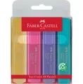 Produktbild: FABER-CASTELL Textmarker Pastell 4er Etui