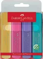 Produktbild: Faber-Castell 154610 - Textmarker Textliner 1546, 1 - 5 mm, 4er Etui, paste ...