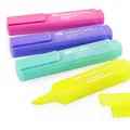 Produktbild: Faber-Castell Textliner 46 Superfluoreszierend + Pastell Textmarker - Etui Mit 4