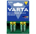 Produktbild: VARTA Varta RECH.AC.PowerAAA550mAh Bli 4 Micro (AAA)-Akku NiMH 550 mAh 1.2 V Batterie