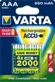 Produktbild: Varta 56743 101 404 1x4 Varta RECHARGE ACCU Power 550 mAH AAA Micro NiMH