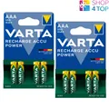 Produktbild: 8 Varta Recharge Accu Power Aaa Lr03 Batterien 550Mah Nimh Hr03 1.2V 4Bl NEW