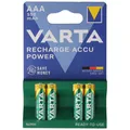 Produktbild: Varta Akku NiMH, Micro, AAA, HR03, 1.2V/550mAh Accu Power, Pre-charged, Retail B