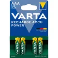 Produktbild: Varta AAA 550mAh Akku Recharge Power NiMH (4er Blister)