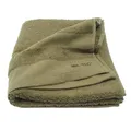 Produktbild: Handtuch 110 x 50 cm Oliv 100% Baumwolle Outdoor Camping Duschtuch einfarbig
