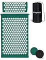 Produktbild: LifeGoods Akupressurmatte Mit Kissen - Akkupressmatte - Akkupressurmatte+ - Akupressur Matte - Akupunktur Matte - Massagematte - Rücken - Stachelmatte - Fakirmatte - Nagelmatte - Acupressure Mat
