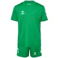 Produktbild: hummel T-Shirt Sportset Regular Fit Logodruck (2-tlg) hmlLOGO SET KIDS grün 164 EU
