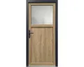 Produktbild: Nebeneingangstür Pro M01 weiß/turner oak 980x2080 mm DIN Links