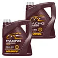 Produktbild: 2x4 Liter MANNOL Racing+Ester 10W-60 Motoröl API SN/CH-4 ACEA A3/B4
