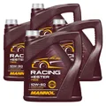 Produktbild: 4x4 Liter MANNOL Racing+Ester 10W-60 Motoröl API SN/CH-4 ACEA A3/B4