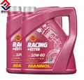 Produktbild: 2x4 Liter Mannol Racing + Ester 10W-60 Motoröl VW AUDI BMW Alfa Lancia 10W60 Öl
