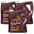 Produktbild: 3x4 Liter MANNOL Racing+Ester 10W-60 Motoröl API SN/CH-4 ACEA A3/B4