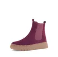 Produktbild: Gabor Damen Chelsea Boots, Frauen Stiefeletten,bequem-e,bequemlichkeit,breite,fersen-Riemen,gefuettert,laessig,Bordeaux (EL.Uni),41 EU / 7.5 UK