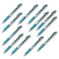 Produktbild: 12x PENTEL Gelschreiber Hellblau EnerGel BL77 Tintenroller Gelstift Stärke M neu