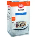 Produktbild: RUF Natron, der Alleskönner Backsoda als Triebmittel für Backwaren, zum Binden von Säure, zum Entkalken und zur Verwendung im Haushalt und Bad, Großpackung, 1x1000g