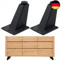 Produktbild: letuxaamz MöBelfüßE Sockelfuß Schrankfuß SofafüßE-Geeignet FüR Schrank Sofa Couc