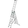 Produktbild: Stufen-Mehrzweckleiter 3-teilig mit nivello®-Traverse