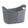 Produktbild: Zeller Aufbewahrungsbox Filzkorb Ordnung Regal Zeitung Spielzeug grau 14787