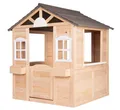 Produktbild: ONVAYA® Kinderspielhaus aus Holz ǀ Spielhaus mit Tür und Fenster