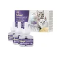 Produktbild: Felisept Family Comfort Nachfüllflakon 3 x 45ml Entspannungsmittel im Mehrkatzenhaushalt - Beruhigungsmittel für Katzen - Katzen Beruhigungsmittel mit natürlicher Katzenminze ohne Pheromone Katzen