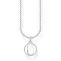 Produktbild: Thomas Sabo Damen Halskette Buchstabe O silber 925 Sterlingsilber, 38-45 cm Länge