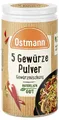Produktbild: Ostmann Gewürze 5 Gewürze Pulver, 30 g (Verpackungsdesign kann abweichen)