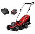 Produktbild: Einhell Akkurasenmäher GE-CM 18/33 Li, 33 cm Schnittbreite, (Komplett-Set, Inklusive 18V 4AH Akku und System-Schnelladegerät Power X-Change), Inkl. Akku & Ladegerät,Füllstandsanzeige