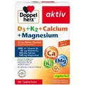 Produktbild: Doppelherz aktiv D3 + K2 + Calcium + Magnesium Tabletten