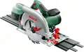 Produktbild: Bosch Handkreissäge PKS 66 AF 1600W | 190mm Sägeblatt | 66mm Schnitttiefe | Führungsschiene | CleanSystem Box