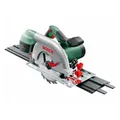 Produktbild: Bosch Handkreissäge PKS 66 AF, inkl. Sägeblatt, Zubehör, Karton.