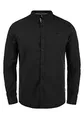 Produktbild: !Solid Allion Herren Hemd Langarmhemd Freizeithemd mit Stehkragen Slim Fit, Größe:XXL, Farbe:Black (9000)
