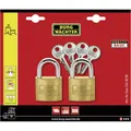 Produktbild: Burg Wächter Zyl.-Schloss Duo 222 40 gl SB (2er Set Quadro 222 40 SB)