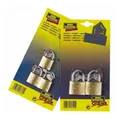 Produktbild: Burg-Wächter Messing-Hangschloss-Set Duo 222/40 SB gleichschließend