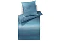 Produktbild: JOOP! Bettwäsche Shutter 4109 02 Ocean, Mako-Satin, 3 teilig, Gestreift, Quer-Streifen